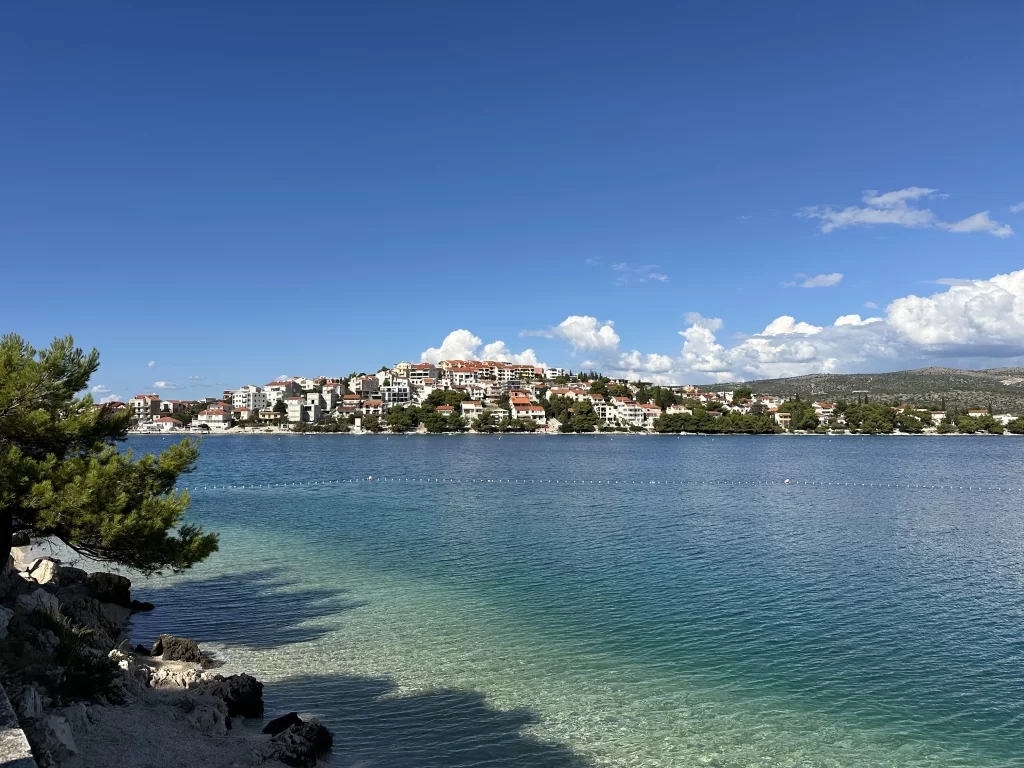 Pohled na moře v Rogoznici