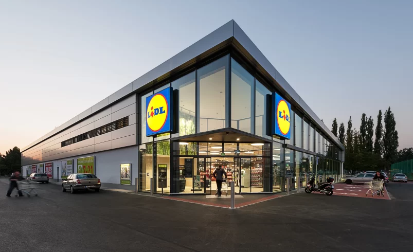 Prodejna společnosti Lidl