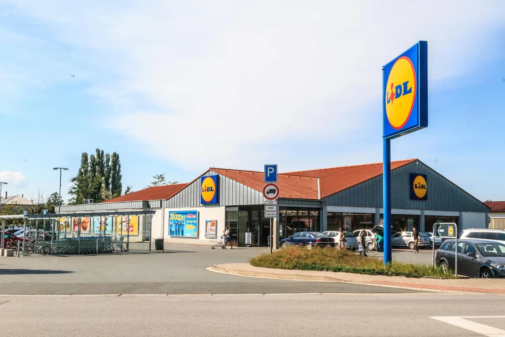 Prodejna řetězce Lidl v Česku