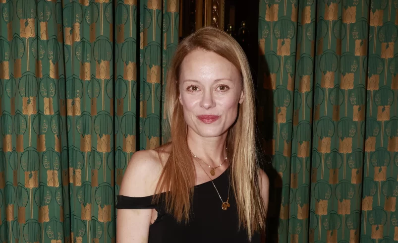 Herečka Linda Rybová na společenské akci