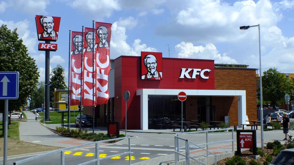 Pobočka KFC v Česku