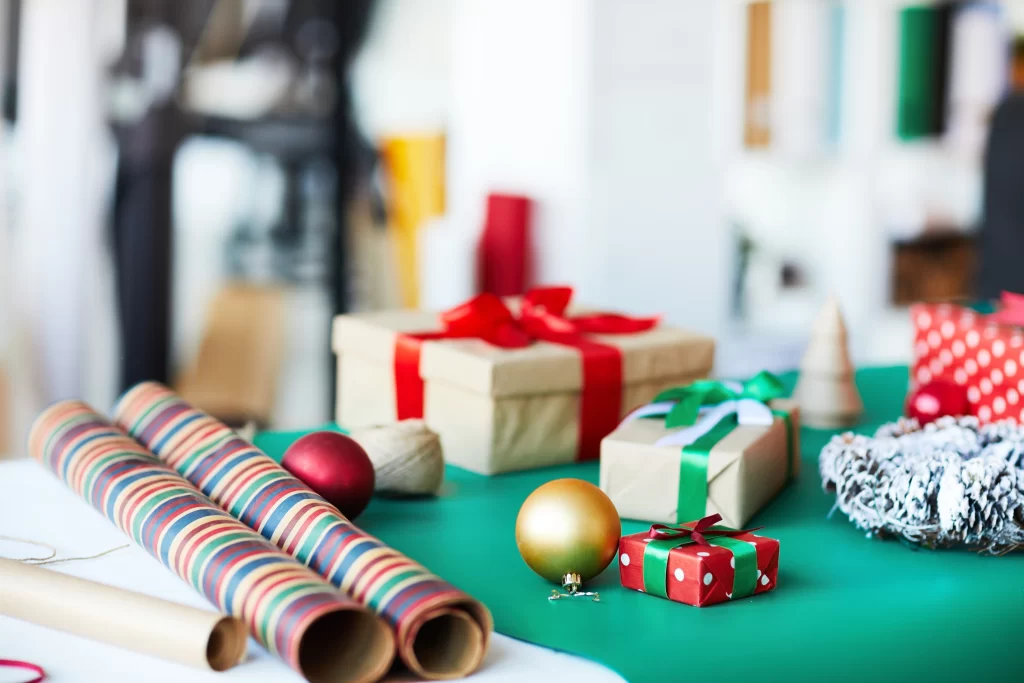 Dárky a balicí papír