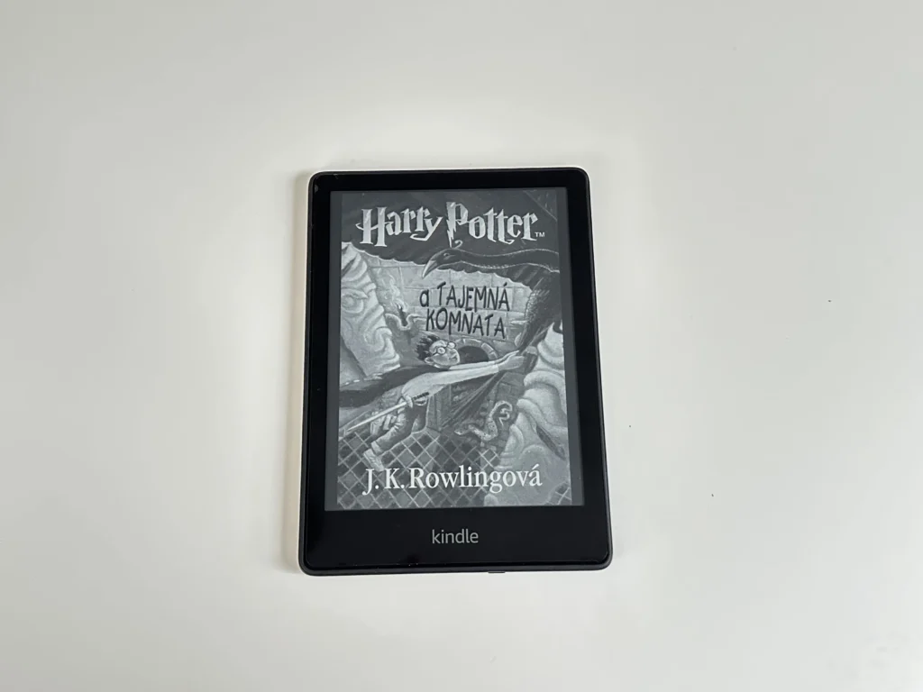Pohled na moji čtečku Amazon Kindle Paperwhite