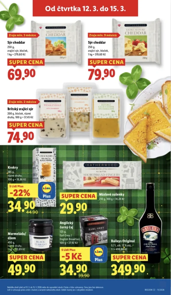 Aktuální nabídka letáku řetězce Lidl